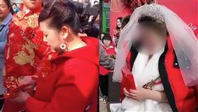 「紅包太少」新娘不下車！婆婆路邊談判　加碼4萬她滿意了▲。（圖／翻攝自魯國平先生微博）