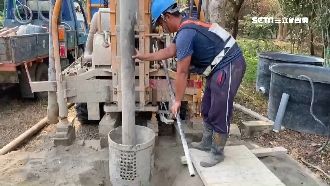 旱災農民急缺水　台南鑿井業者單爆增