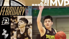 林俊吉的優異表現獲選為2月MVP。（圖／PLG提供）