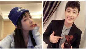 潘瑋柏與老婆Luna（宣云）。(圖/潘瑋柏臉書，Luna宣云微博)