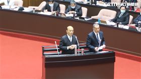 行政院長蘇貞昌，國防部長邱國正。（圖／記者盧素梅攝影）