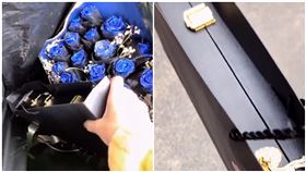 垃圾桶撿到精美禮盒，帶回家一打開震住眾人！（圖／翻攝自搜狐視頻）