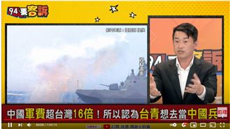 中軍費爆增扯台！他嗆5.8兆早統了