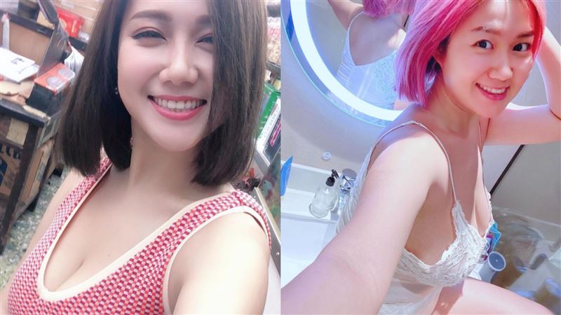 波神渾圓撐爆白T　看見神秘黑黑2片