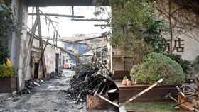 本東倉庫,起火,重建