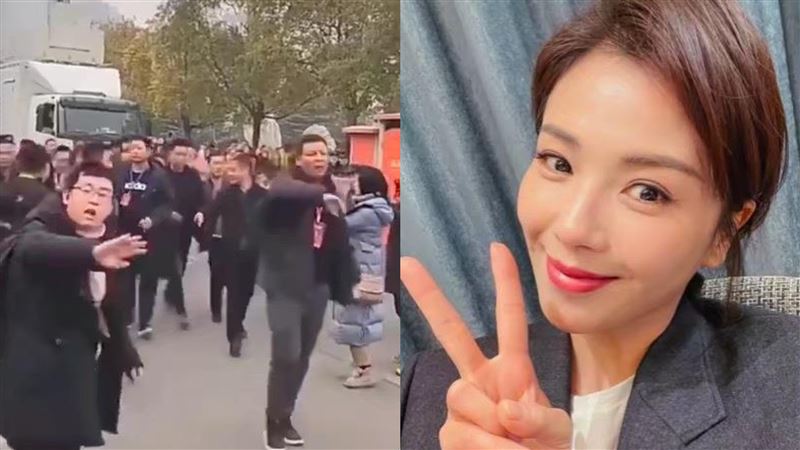 女星上街30位保鏢清場　路人全看傻