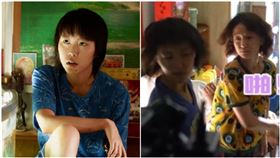 被周迅狂賞6巴掌　王菲愛女「頭甩180度」：有點刻意，圖／翻攝自新浪電影、電影《第十一回》微博