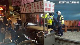 滷肉飯攤販,出軌,砸店,板橋,翻攝畫面