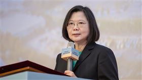 蔡英文視察「台灣亞灣區發展案」。（圖／總統府提供）