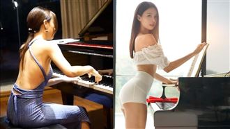 鋼琴女神失手遭轟　當眾淚崩暴走離場