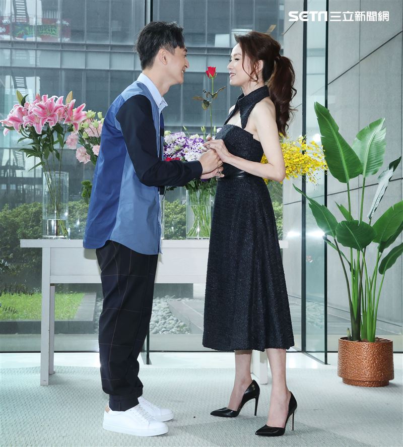 「戀愛是科學」許懷民、葉全真。（記者邱榮吉/攝影）