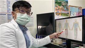 屁股痛以為痔瘡　竟是肛門長「皮蛇」(南投醫院提供)