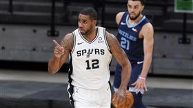 馬刺宣布將尋求交易LaMarcus Aldridge。（圖／美聯社／達志影像）