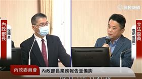 魯明哲 徐國勇 圖／翻攝自立院議事轉播頻道