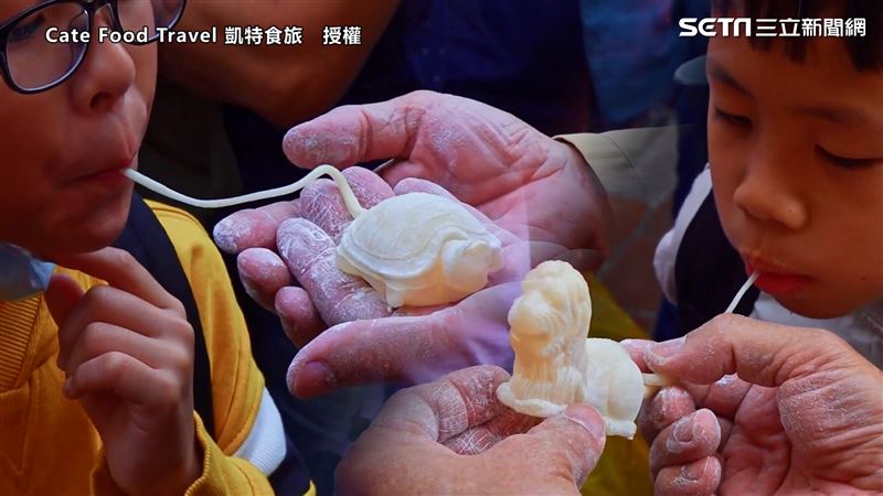 鹿港小巷傳統吹糖人　吹出童年的夢想
