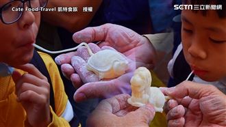 鹿港小巷傳統吹糖人　吹出童年的夢想