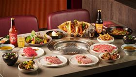金車柏克金餐酒集團再度發表全新餐飲型態餐廳「Buckskin Yakiniku / Yakitori Bar 柏克金燒肉/串燒吧」（圖／柏克金餐酒集團提供）