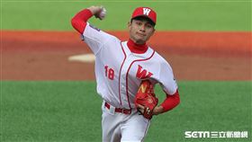 ▲味全龍先發投手徐若熙。（圖／記者劉彥池攝影）