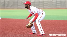 ▲味全龍洋砲赫雷拉。（圖／記者劉彥池攝影）