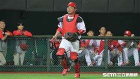 ▲味全龍捕手劉時豪。（圖／記者劉彥池攝影）