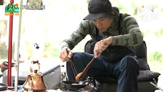 男星揪友露營　手作早餐讓他們都服了