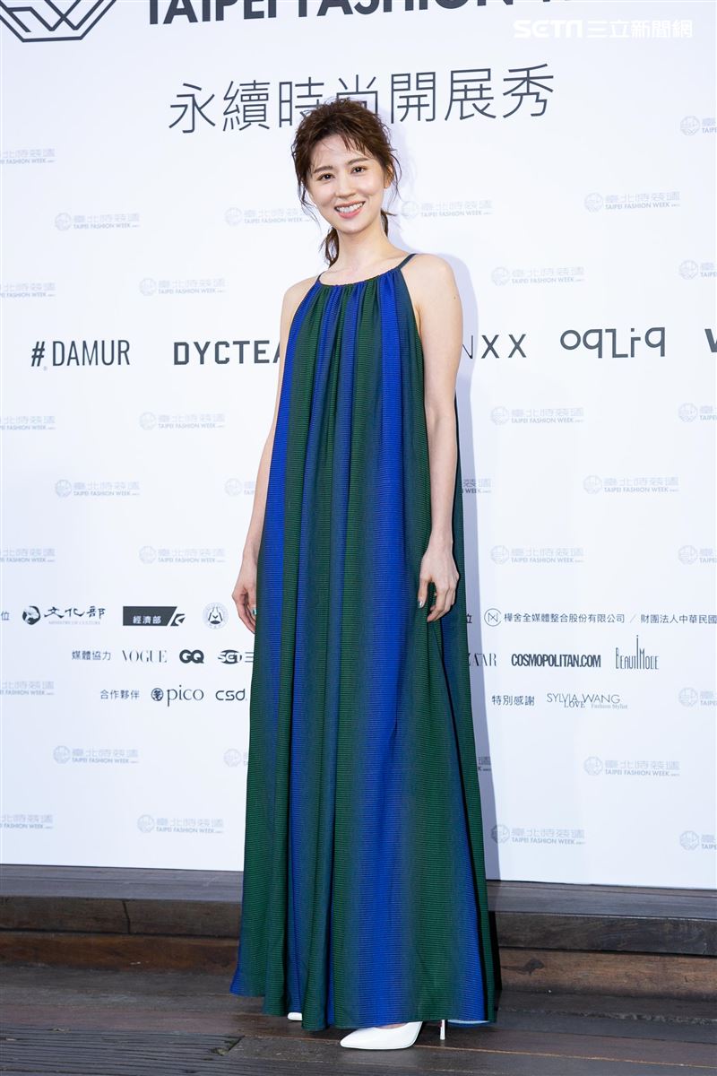 『2021臺北時裝週AW21』永續時尚開展秀，看秀嘉賓曾之喬、林予晞、傅孟柏，演出嘉賓金曲歌后艾怡良，走秀嘉賓曾莞婷、黃宣、茄子蛋、阿夜。（圖／記者楊澍攝影）