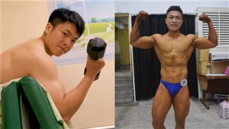 癌末男不向死神低頭　健身奪健美冠軍