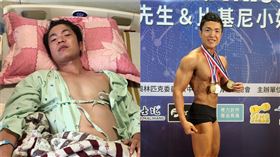 健美癌男,黃昱清