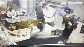 三光幫角頭,討債,鐵鎚,新竹,翻攝畫面