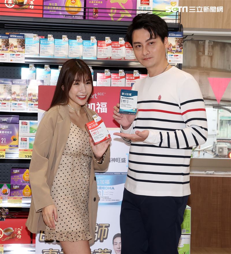 蘇心甯、孟澔擔任健康大使。（記者邱榮吉/攝影）