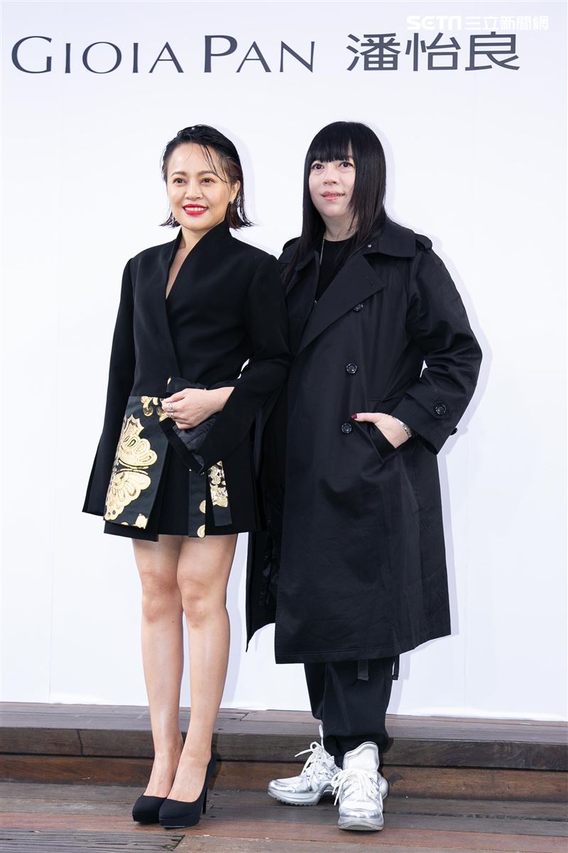 潘怡良GIOIA PAN 2021秋冬大秀，看秀嘉賓戴愛玲、何篤霖、夏如芝、許孟哲及趙孟姿夫婦、大久保麻梨子、朱葒、吳珝陽。（圖／記者楊澍攝影）