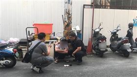 台中男子恐嚇要在北捷古亭站殺人 翻攝畫面