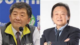 蔡啟芳稱台北市長選舉寧投台北市議員王世堅，不支持衛生福利部長陳時中。（圖／翻攝衛生福利部、王世堅臉書）