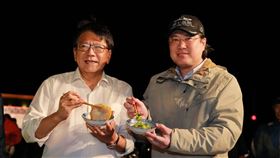 24小時完成台灣縱走  林右昌與潘孟安進行南北美食PK