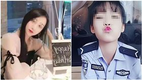 女警「肉搏9高官」5年爽賺千萬！照片曝光她喊冤：超崩潰（圖／翻攝自小扎說法微博）