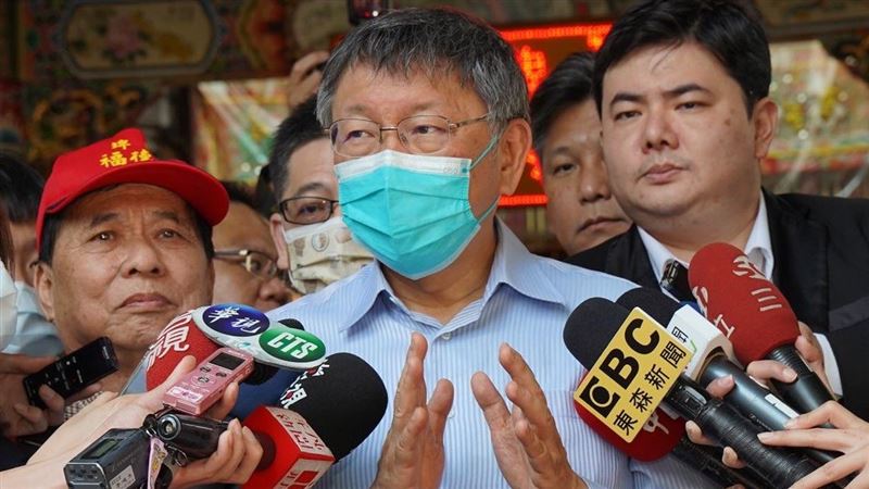 不跟馬同台撕小藍？柯P親口證實一句