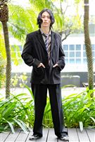 黃薇渟、林禹、高雋雅、鄭暐達出席台視三立新週日偶像劇《戀愛是科學》星二代變歪世代公佈會。（圖／記者楊澍攝影）