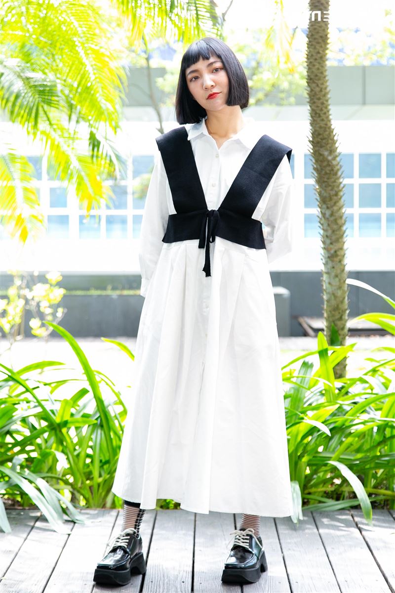 黃薇渟、林禹、高雋雅、鄭暐達出席台視三立新週日偶像劇《戀愛是科學》星二代變歪世代公佈會。（圖／記者楊澍攝影）