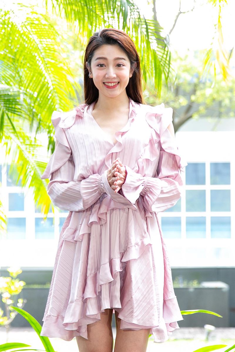 黃薇渟、林禹、高雋雅、鄭暐達出席台視三立新週日偶像劇《戀愛是科學》星二代變歪世代公佈會。（圖／記者楊澍攝影）