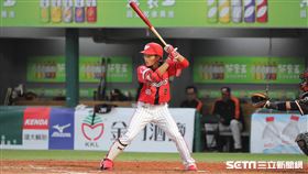 ▲味全龍外野手郭天信。（圖／記者劉彥池攝影）