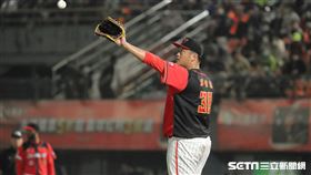 ▲味全龍投手廖任磊。（圖／記者劉彥池攝影）