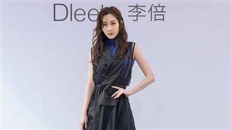 曾莞婷既帥又辣　西裝罩衫前進時裝週