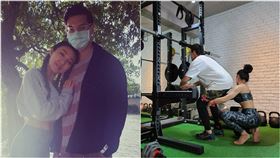 筋肉爸爸,筋肉媽媽,中風,復健。翻攝自臉書