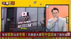 兩岸政策會副秘書長張宇韶在《94要客訴》大爆奧委會主席巴赫挺中共內幕