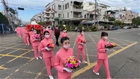 ▲桃園龍德宮超具話題的「仙女班」（圖／三立新聞網）