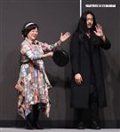 金馬影后陳淑芳出席台北時裝週INF時裝秀。（記者邱榮吉/攝影）