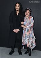 金馬影后陳淑芳出席台北時裝週INF時裝秀。（記者邱榮吉/攝影）