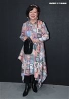 金馬影后陳淑芳出席台北時裝週INF時裝秀。（記者邱榮吉/攝影）