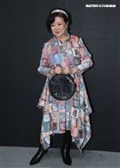 金馬影后陳淑芳出席台北時裝週INF時裝秀。（記者邱榮吉/攝影）