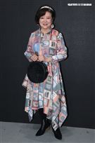 金馬影后陳淑芳出席台北時裝週INF時裝秀。（記者邱榮吉/攝影）